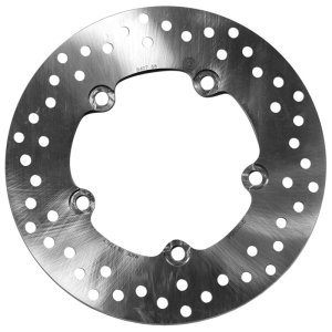 Honda Integra Brake Rotor (1) - Rear - Brembo OE Powersports - Slotted - `12-`13